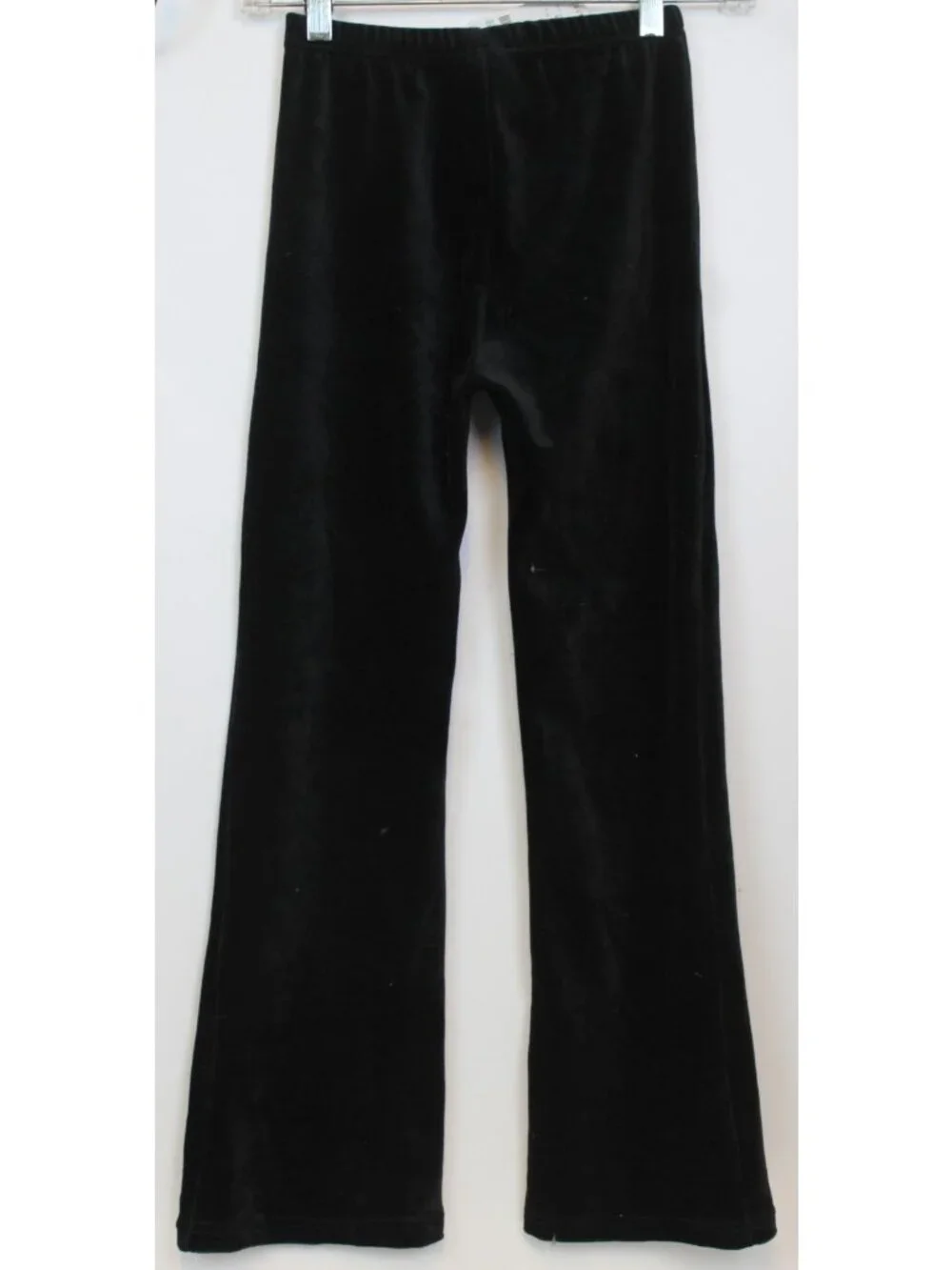 2004 Gymboree City Sidewalk Pants sz 9 Black Stretch Velvet Casual